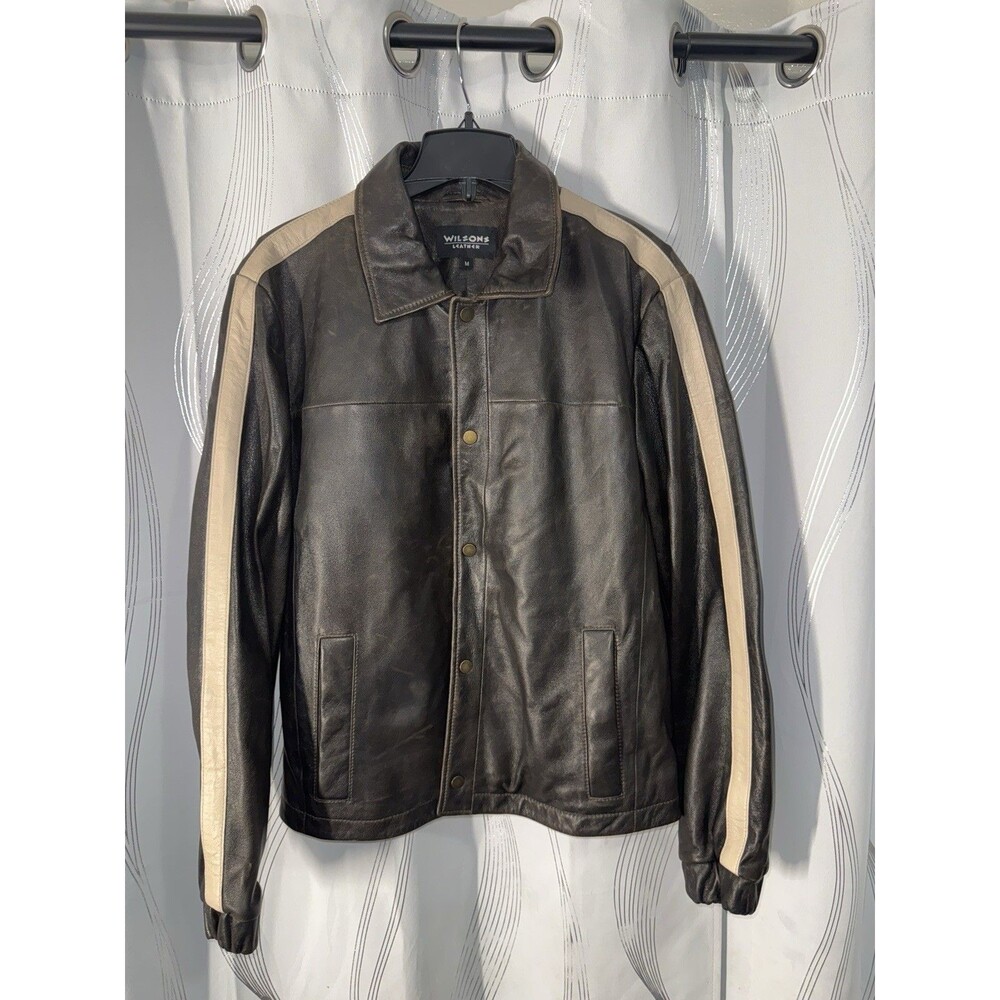 Vintage Wilson Leather Jacket men’s Size M